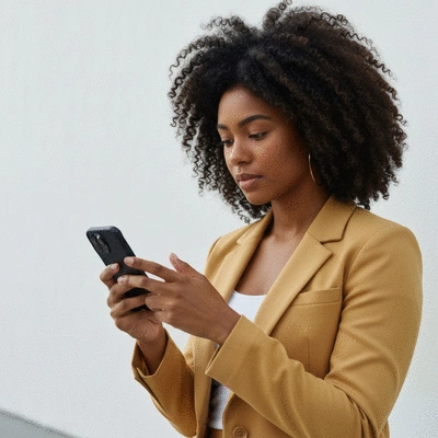 Person using a smartphone to shop online, showing mobile dominance in e-commerce