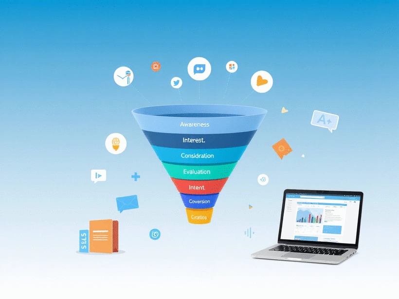 Navigating the Digital Marketing Funnel: From Awareness to Conversion with Real Examples